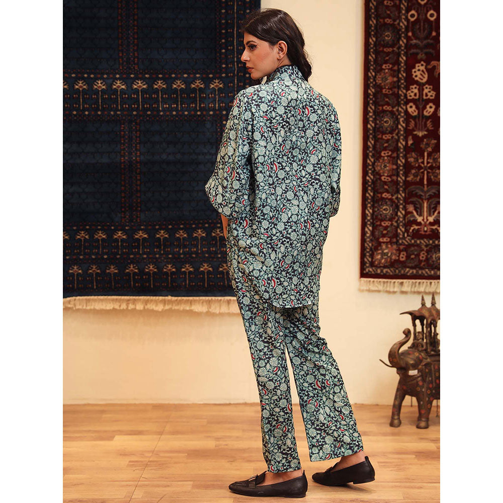 Gulabo Jaipur Anam Blue (Set of 2)
