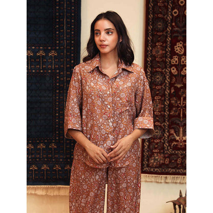 Gulabo Jaipur Anam Brown (Set of 2)