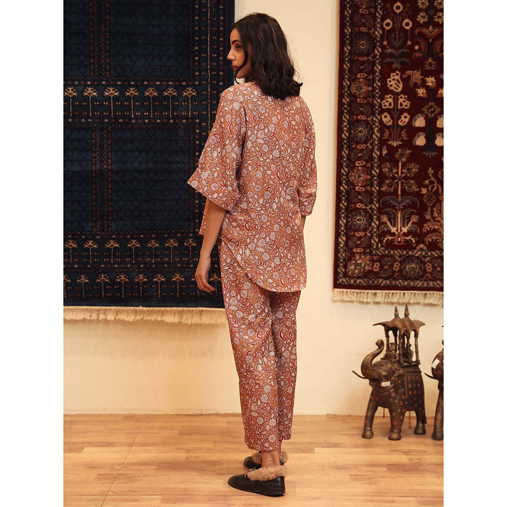 Gulabo Jaipur Anam Brown (Set of 2)