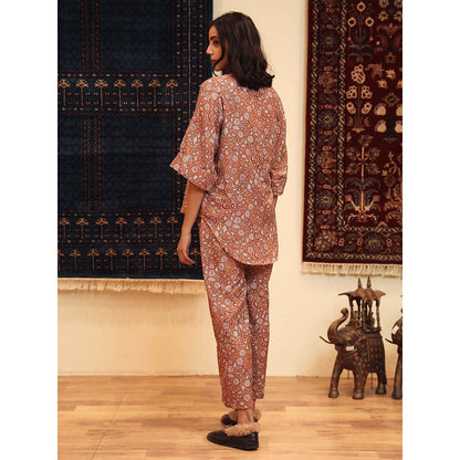Gulabo Jaipur Anam Brown (Set of 2)