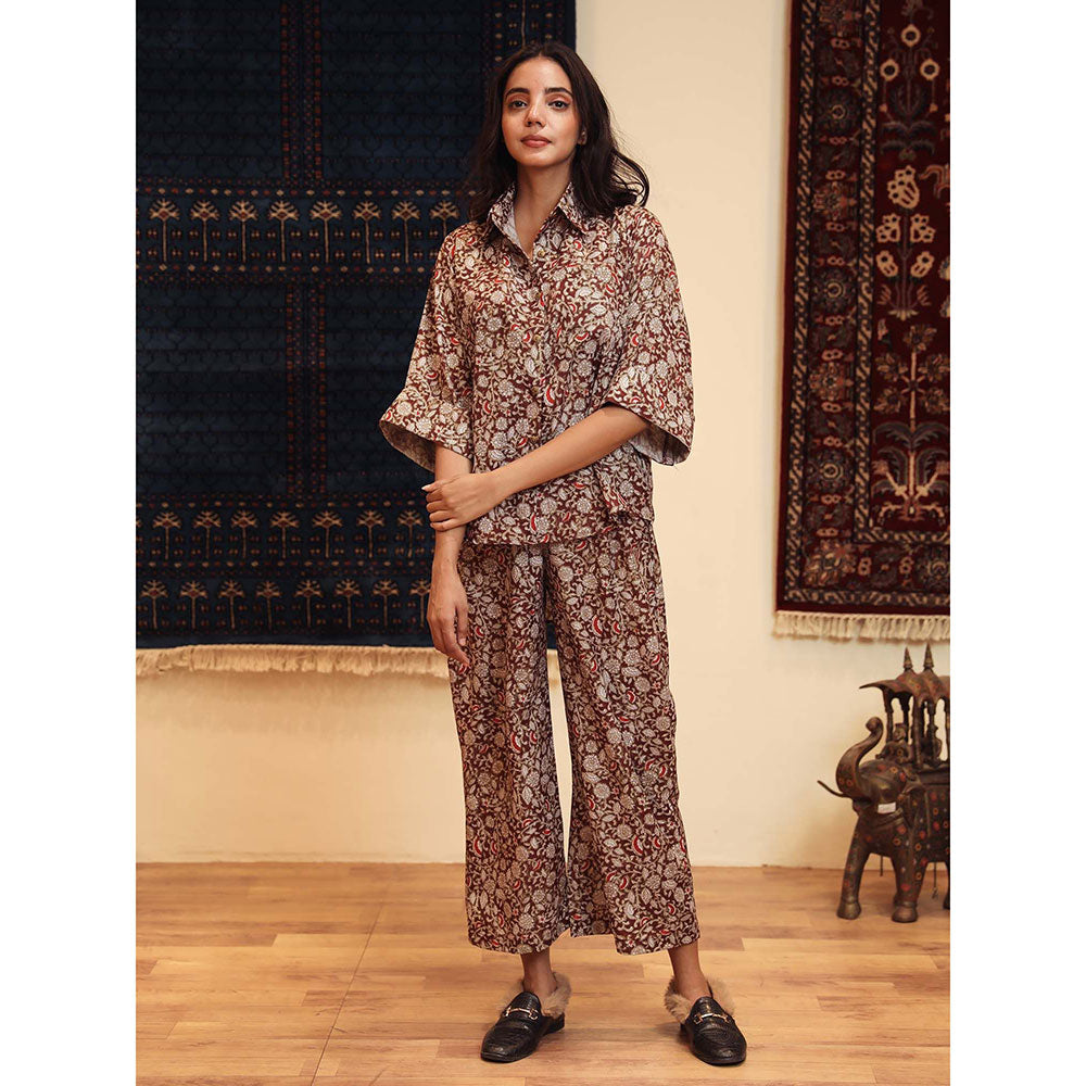 Gulabo Jaipur Anam Dark Brown (Set of 2)