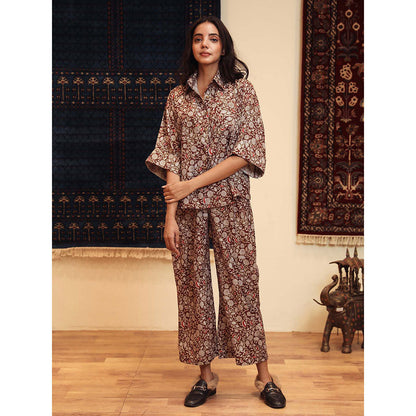 Gulabo Jaipur Anam Dark Brown (Set of 2)