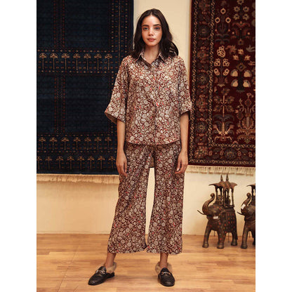 Gulabo Jaipur Anam Dark Brown (Set of 2)