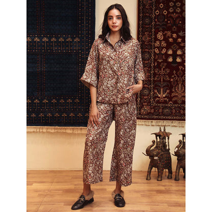 Gulabo Jaipur Anam Dark Brown (Set of 2)