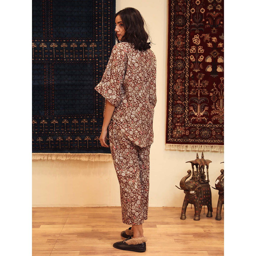 Gulabo Jaipur Anam Dark Brown (Set of 2)