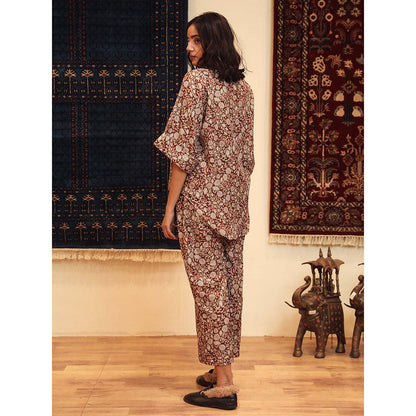 Gulabo Jaipur Anam Dark Brown (Set of 2)