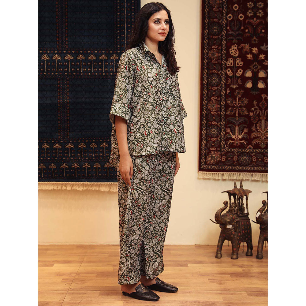 Gulabo Jaipur Anam Green (Set of 2)