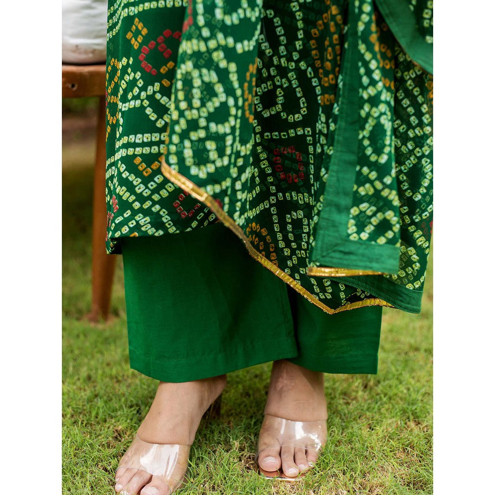Gulabo Jaipur Naaz Green (Set of 4)