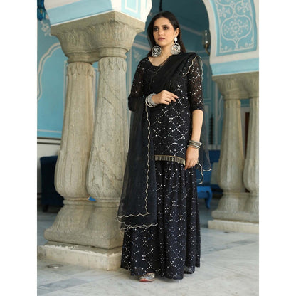 Gulabo Jaipur Raatrani Black (Set of 3)