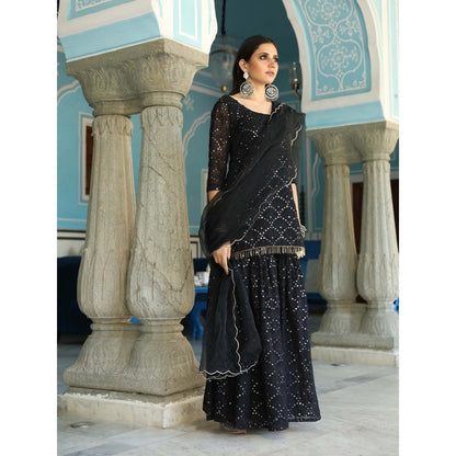 Gulabo Jaipur Raatrani Black (Set of 3)