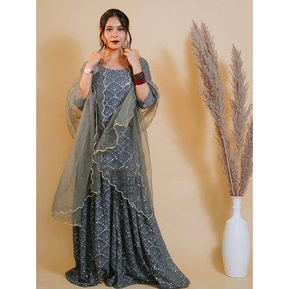 Gulabo Jaipur Raatrani Grey (Set of 3)