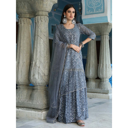 Gulabo Jaipur Raatrani Grey (Set of 3)
