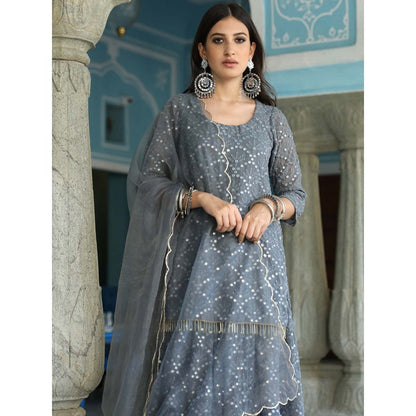 Gulabo Jaipur Raatrani Grey (Set of 3)