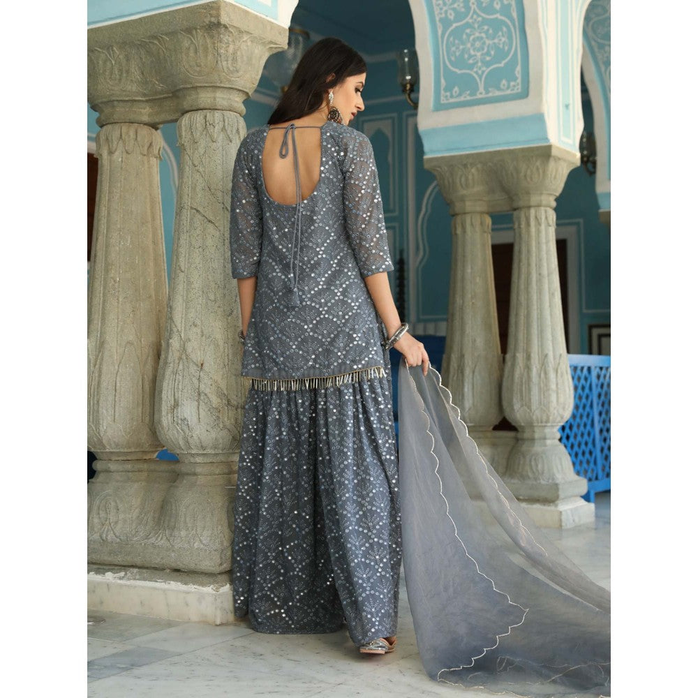 Gulabo Jaipur Raatrani Grey (Set of 3)