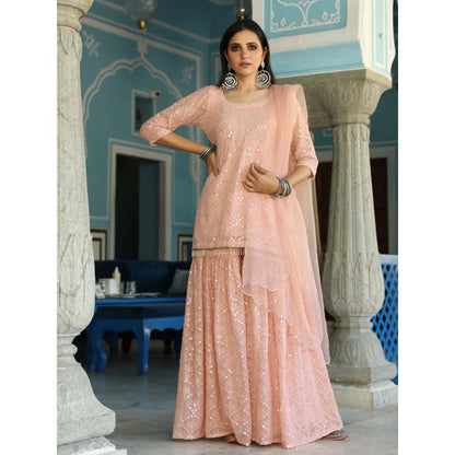 Gulabo Jaipur Raatrani Peach (Set of 3)