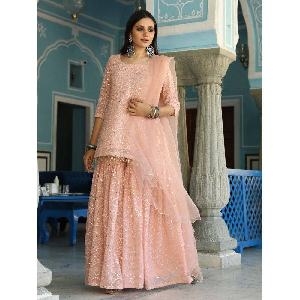 Gulabo Jaipur Raatrani Peach (Set of 3)