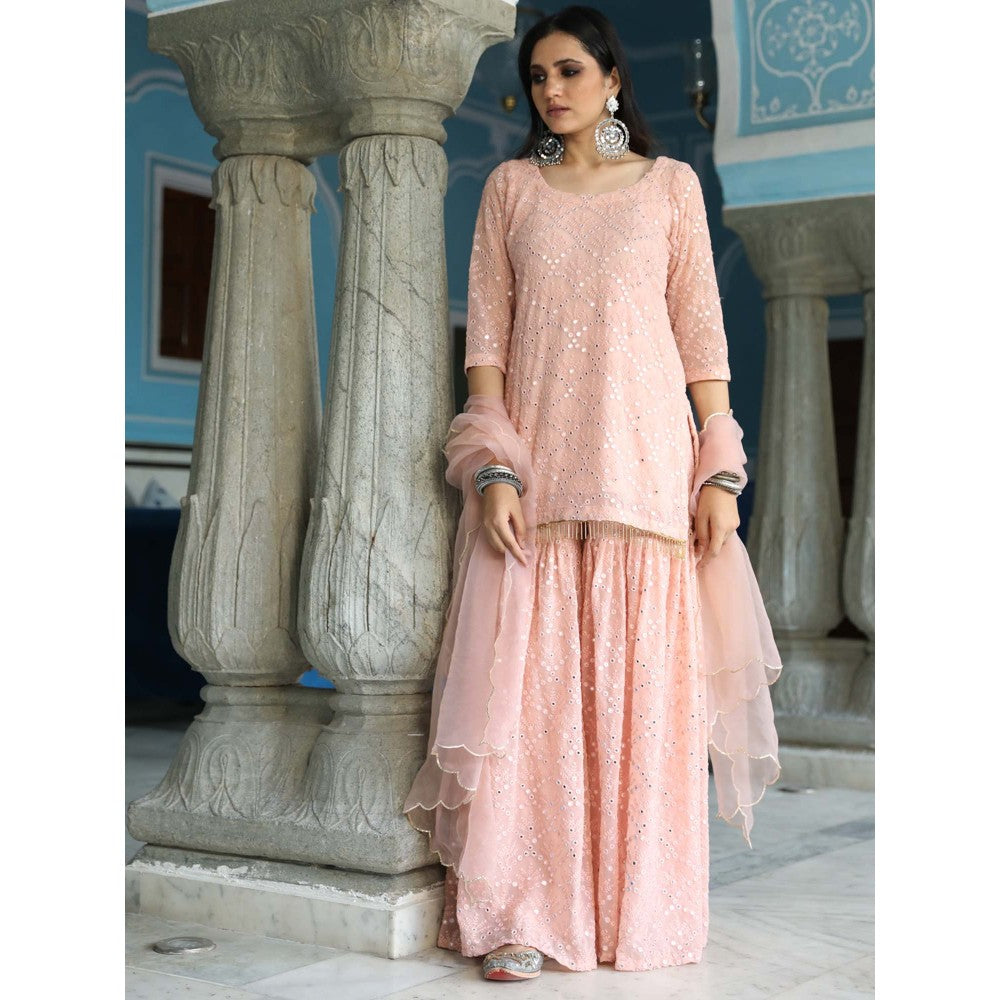 Gulabo Jaipur Raatrani Peach (Set of 3)