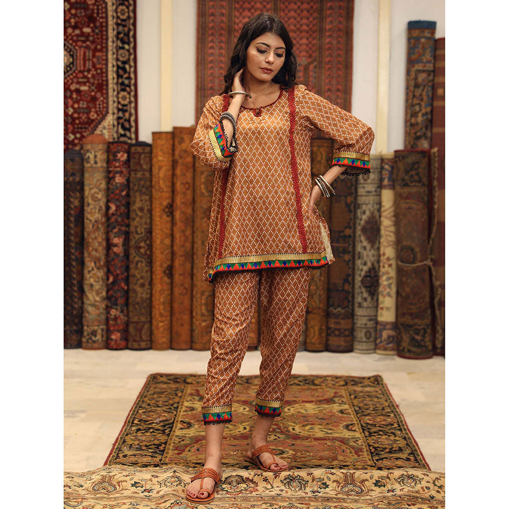 Gulabo Jaipur Abra Yellow (Set of 2)