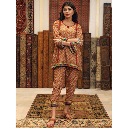 Gulabo Jaipur Abra Yellow (Set of 2)