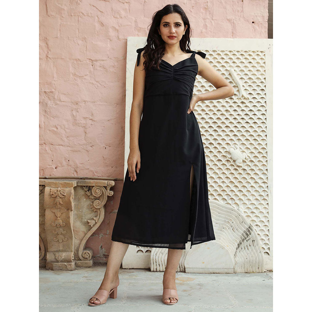 Gulabo Jaipur Grace Black Dress (XXS )