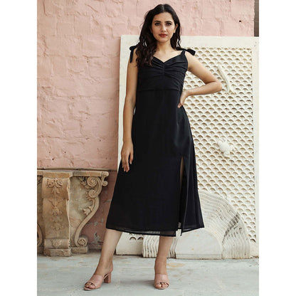 Gulabo Jaipur Grace Black Dress (XXS )