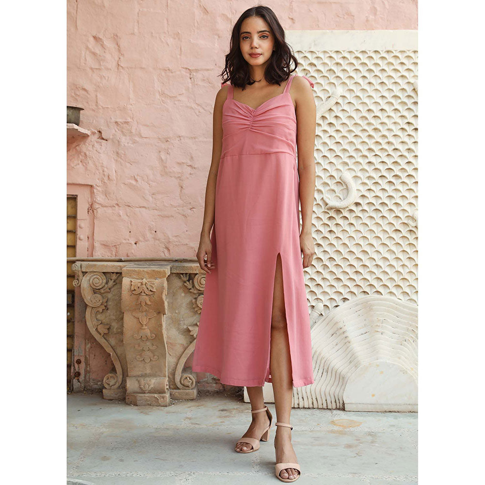 Gulabo Jaipur Grace Peach Dress