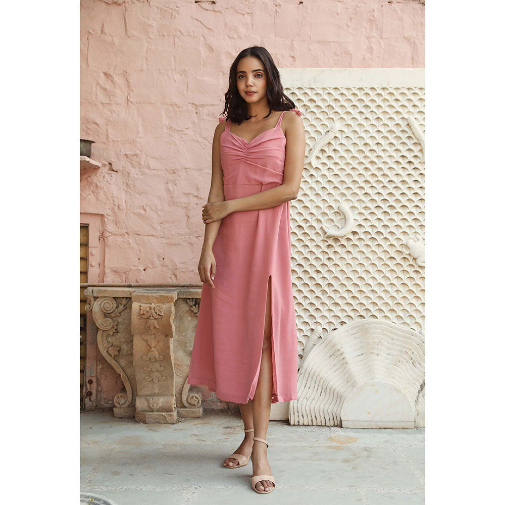 Gulabo Jaipur Grace Peach Dress