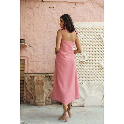Gulabo Jaipur Grace Peach Dress