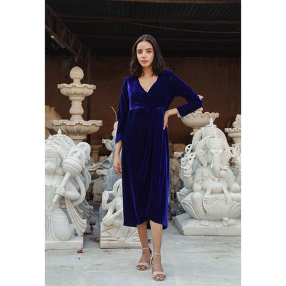 Gulabo Jaipur Kalki Blue Dress