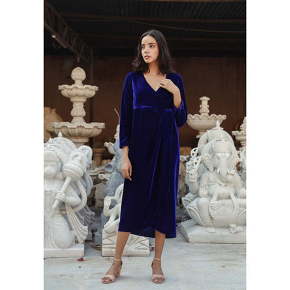 Gulabo Jaipur Kalki Blue Dress