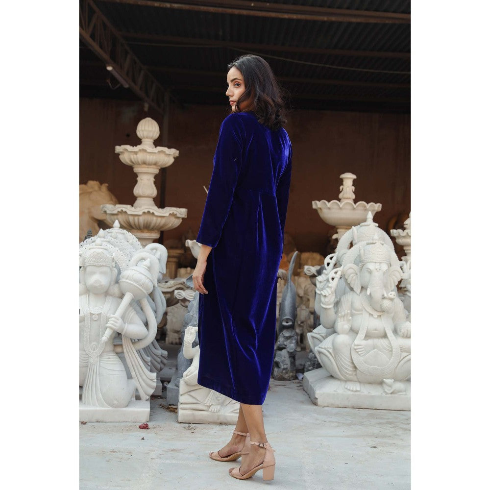 Gulabo Jaipur Kalki Blue Dress