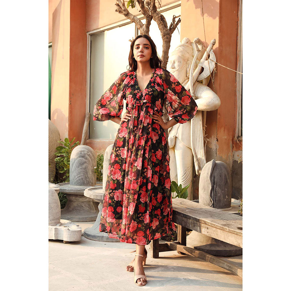Gulabo Jaipur Ruby Red Dress