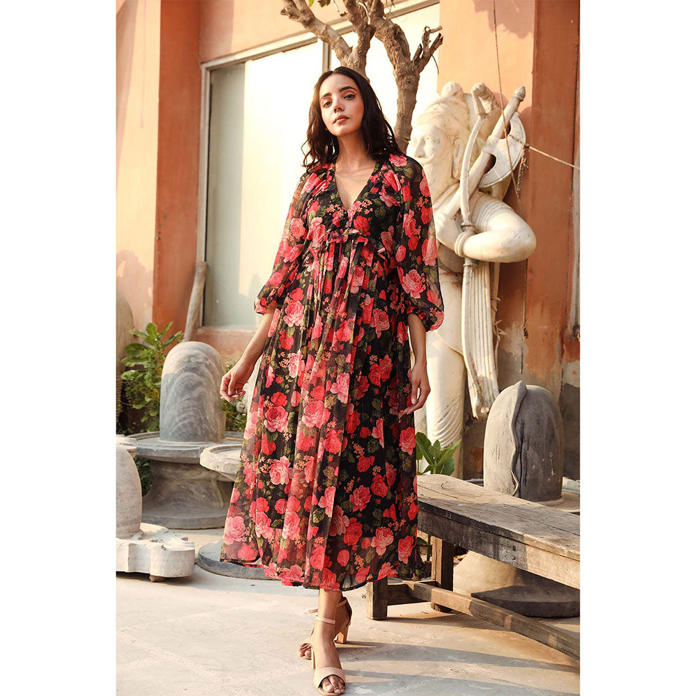 Gulabo Jaipur Ruby Red Dress