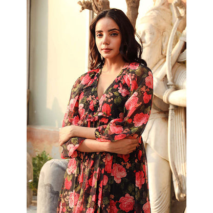 Gulabo Jaipur Ruby Red Dress
