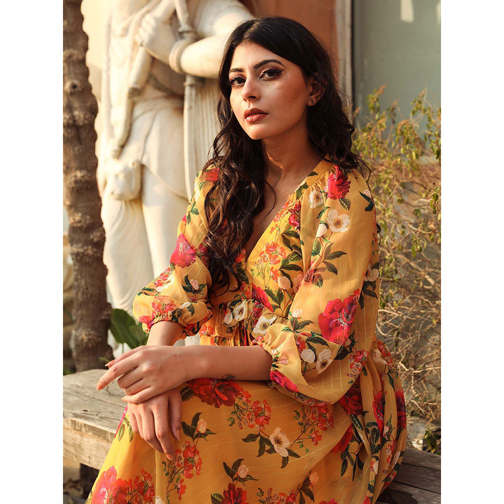 Gulabo Jaipur Ruby Yellow Dress
