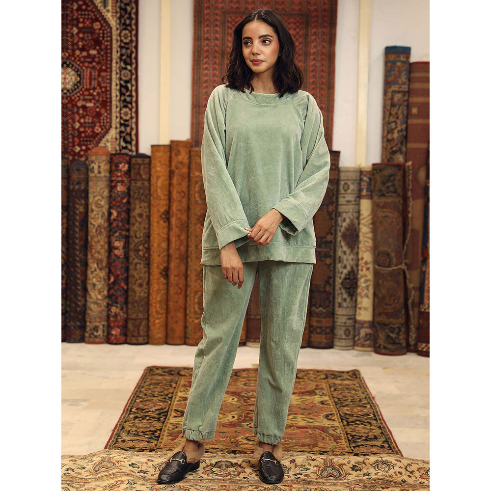 Gulabo Jaipur Zoha Green (Set of 2)