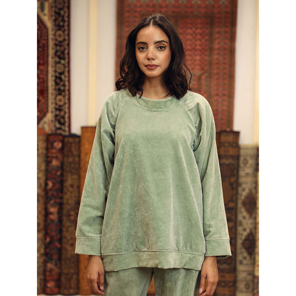 Gulabo Jaipur Zoha Green (Set of 2)