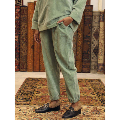 Gulabo Jaipur Zoha Green (Set of 2)