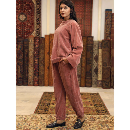 Gulabo Jaipur Zoha Peach (Set of 2)