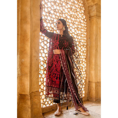 Gulabo Jaipur Norin Black Kurta (Set of 4)