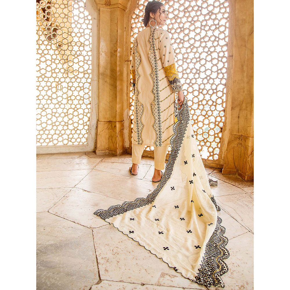 Gulabo Jaipur Nusrat Offwhite Kurta (Set of 4)