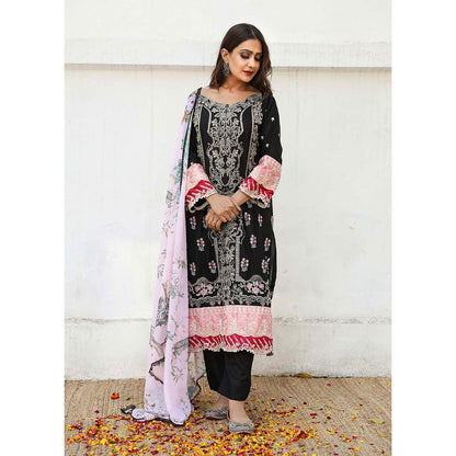 Gulabo Jaipur Nora Black Kurta (Set of 4)