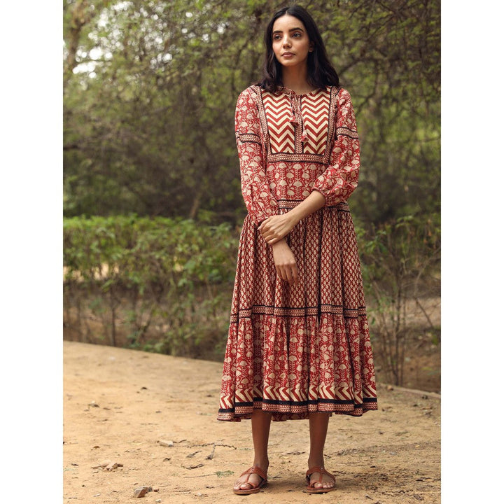 Gulabo Jaipur Ahana Red Dress