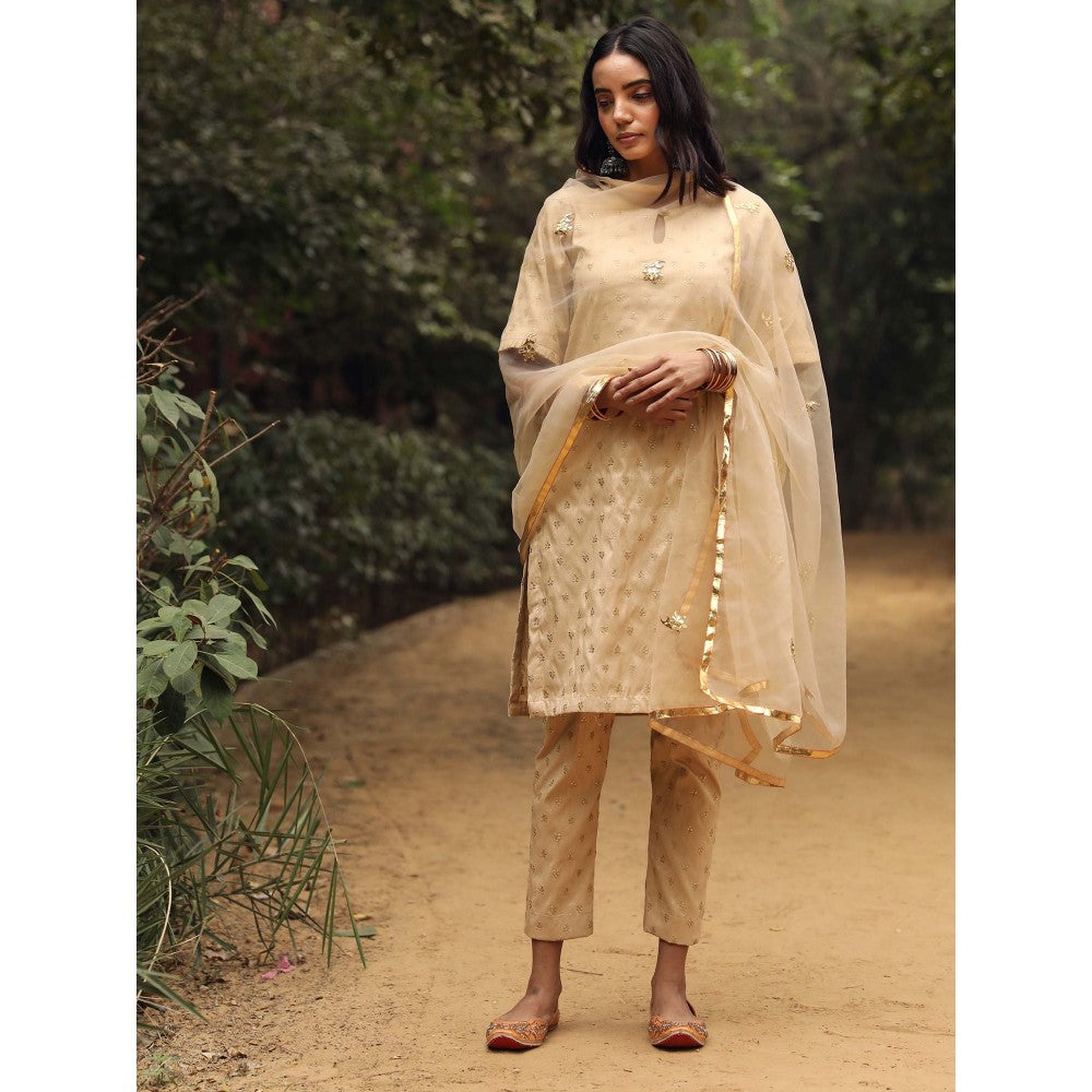 Gulabo Jaipur Falki Straight Kurta (Set of 3)
