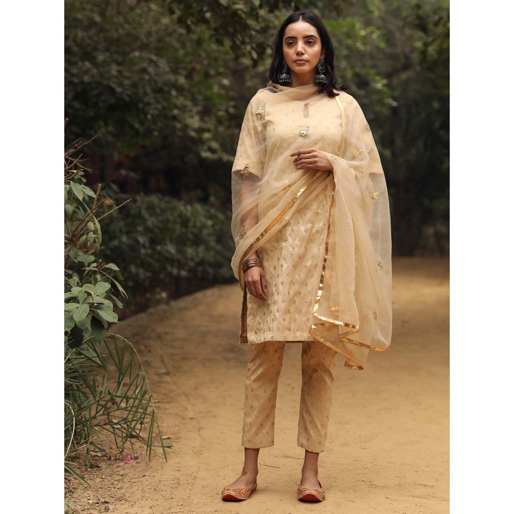 Gulabo Jaipur Falki Straight Kurta (Set of 3)