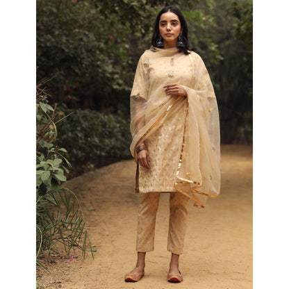 Gulabo Jaipur Falki Straight Kurta (Set of 3)