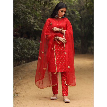 Gulabo Jaipur Falki Straight Kurta (Set of 3)