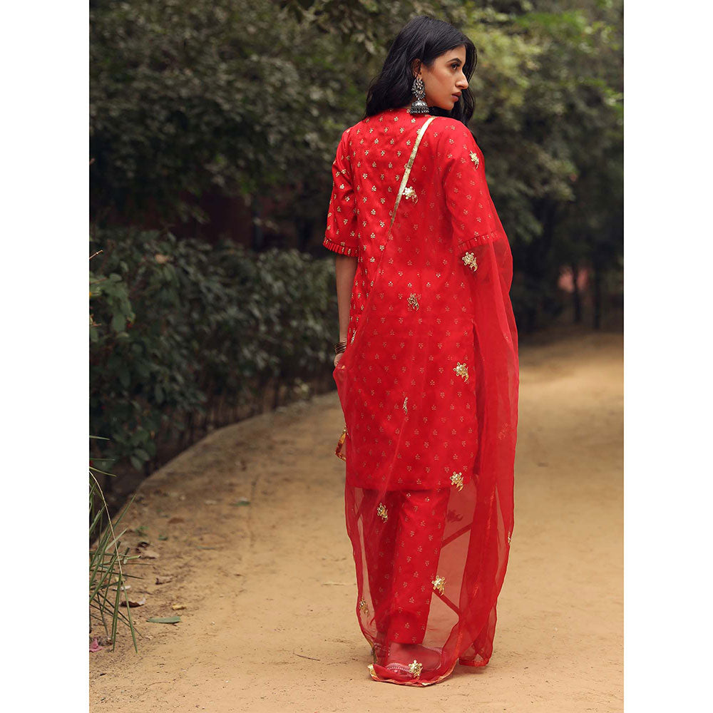 Gulabo Jaipur Falki Straight Kurta (Set of 3)