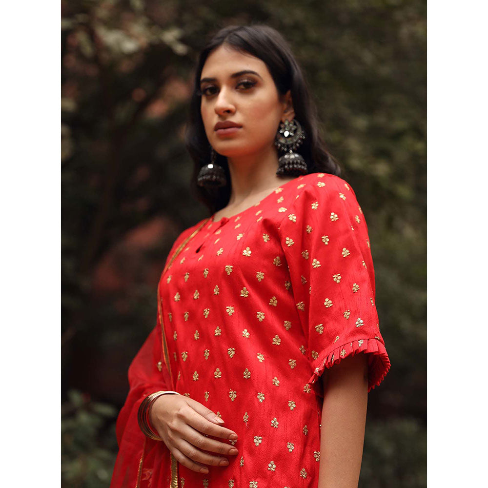 Gulabo Jaipur Falki Straight Kurta (Set of 3)