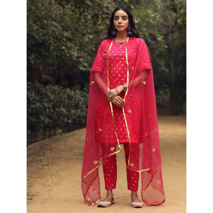 Gulabo Jaipur Falki Straight Kurta (Set of 3)